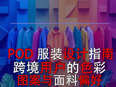 POD服装设计指南：跨境用户的色彩、图案与面料偏好
