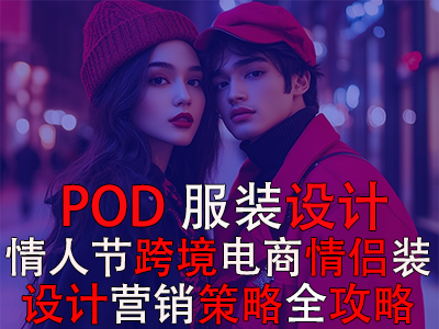 POD服装设计:情人节跨境电商情侣装设计营销策略全攻略 POD服装设计:情人节跨境电商情侣装设计营销策略全攻略
